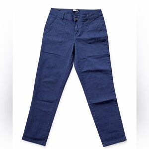 1822 Denim Navy Blue Skinny Pants Women Size 29 High Rise Stretch Pants Sz 29